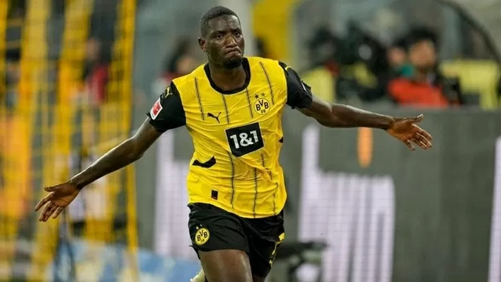 Guirassy lập poker trong chiến thắng 6 sao của Dortmund